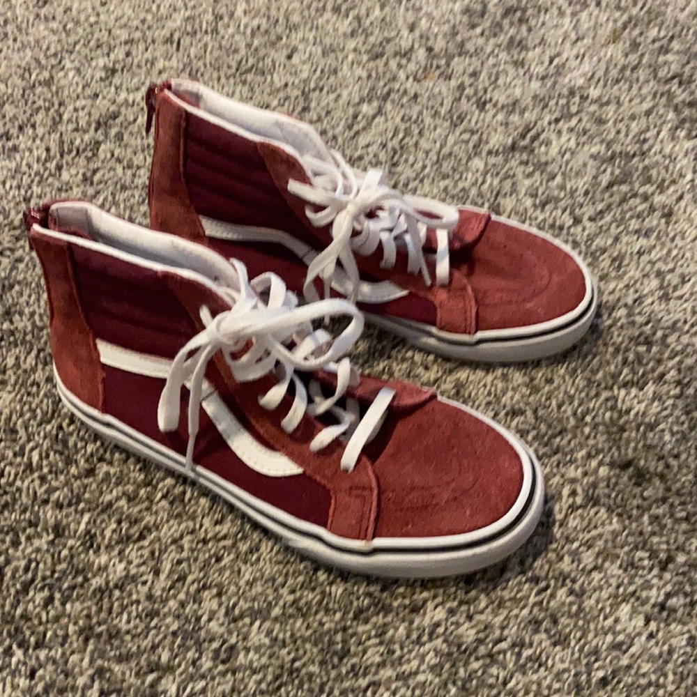 Vans high top hi-top zipper kids 3